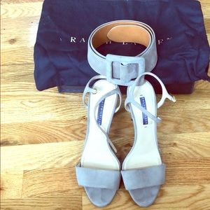 Ralph Lauren collection sandals/matching belt